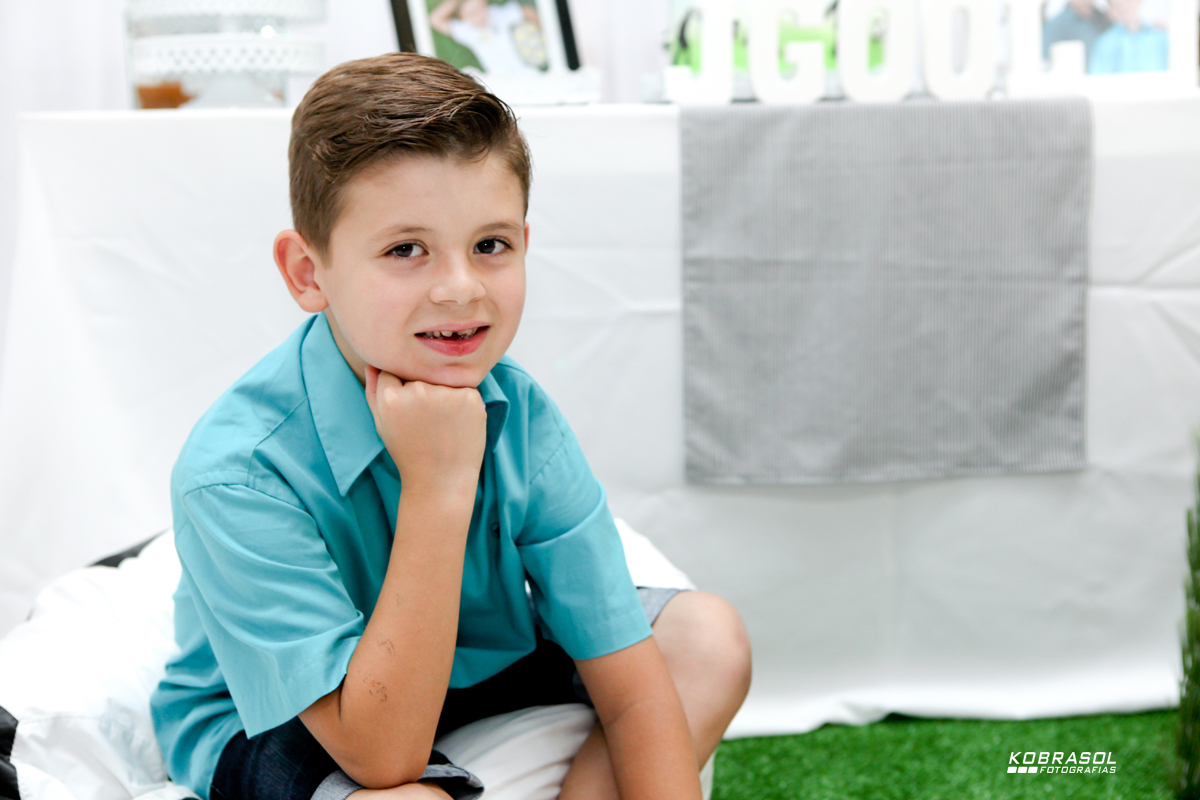 oitoanos, fotografiainfantil, fotodefesta, festadecriança, futebol, festadacopa, aniversariodejogador