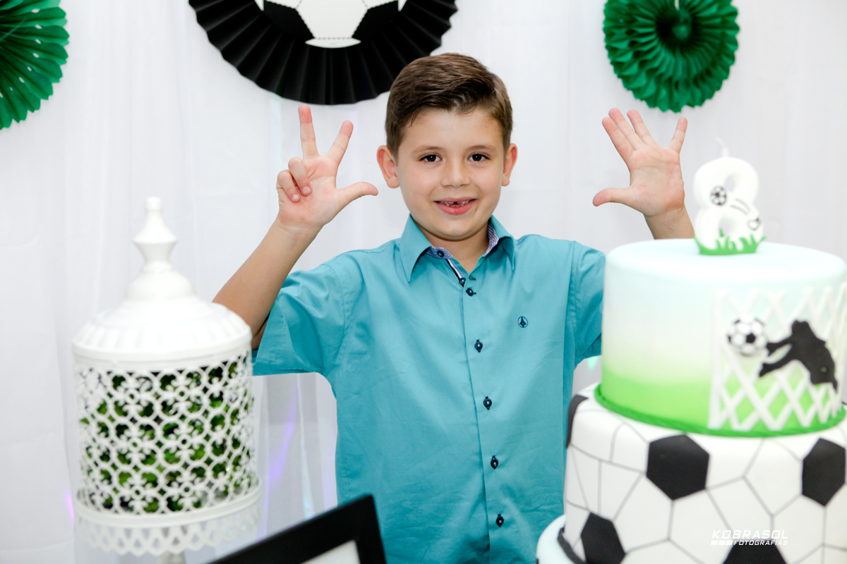 oitoanos, fotografiainfantil, fotodefesta, festadecriança, futebol, festadacopa, aniversariodejogador