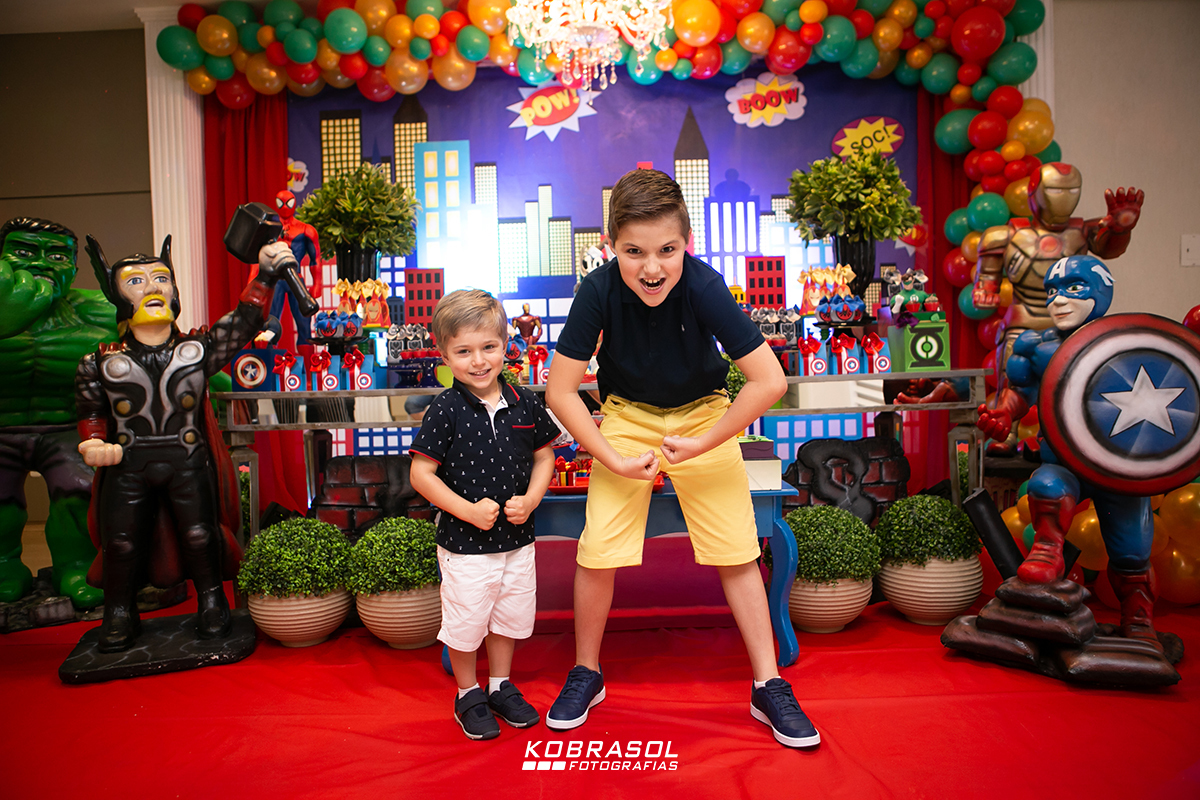 aniversariodezanos, festademenino, marveldecor, superheroifesta, fotografoflorianopolis, fotografodefesta, festainfantil