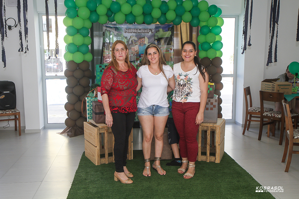 seteanos, seteaninhos, fotografiainfantil, fotodefesta, festainfantil, minecraft