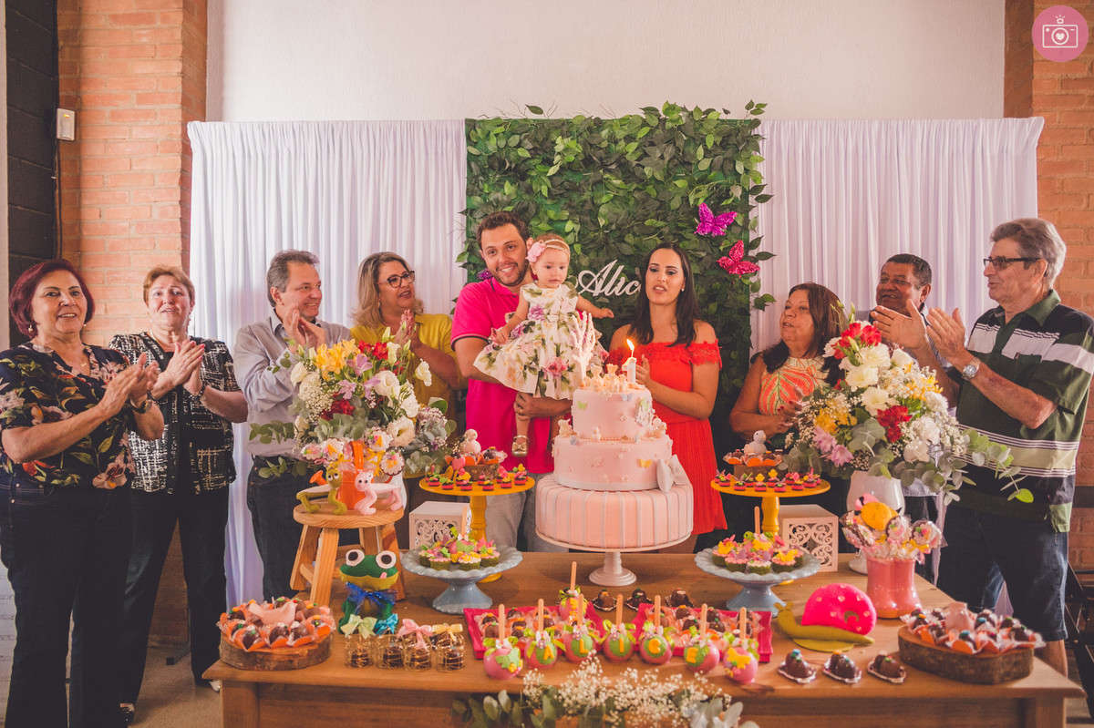 aniversario 1 ano Alice