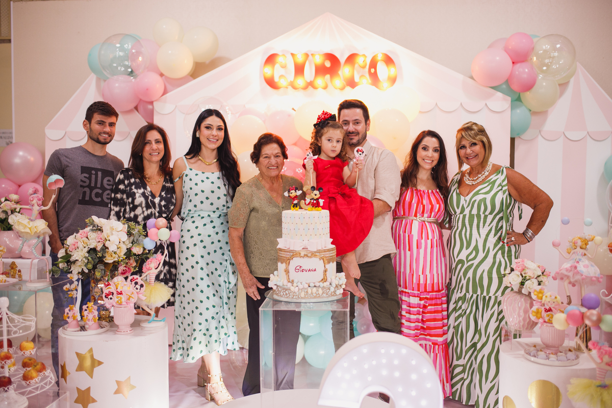 fotografa familia curitiba - aniversario Giovana 3 anos Buffet ifatil meu limoeiro