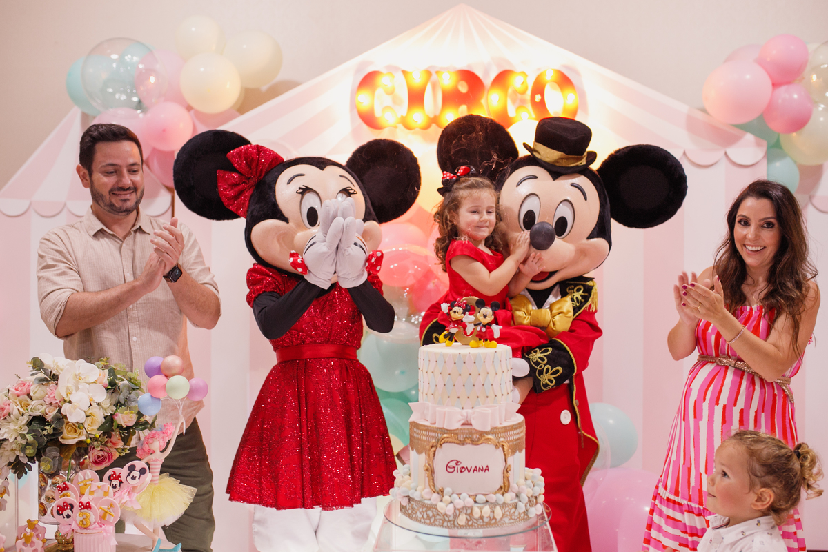 fotografa familia curitiba - aniversario Giovana 3 anos Buffet ifatil meu limoeiro