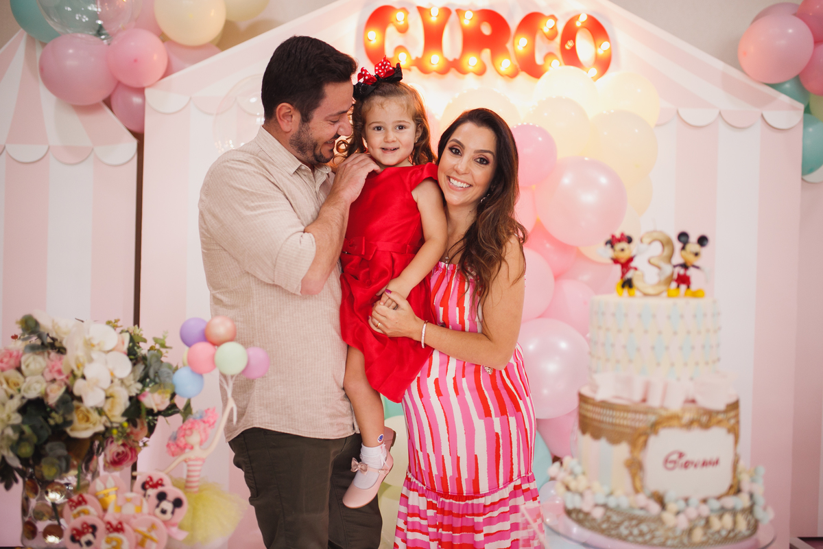 fotografa familia curitiba - aniversario Giovana 3 anos Buffet ifatil meu limoeiro