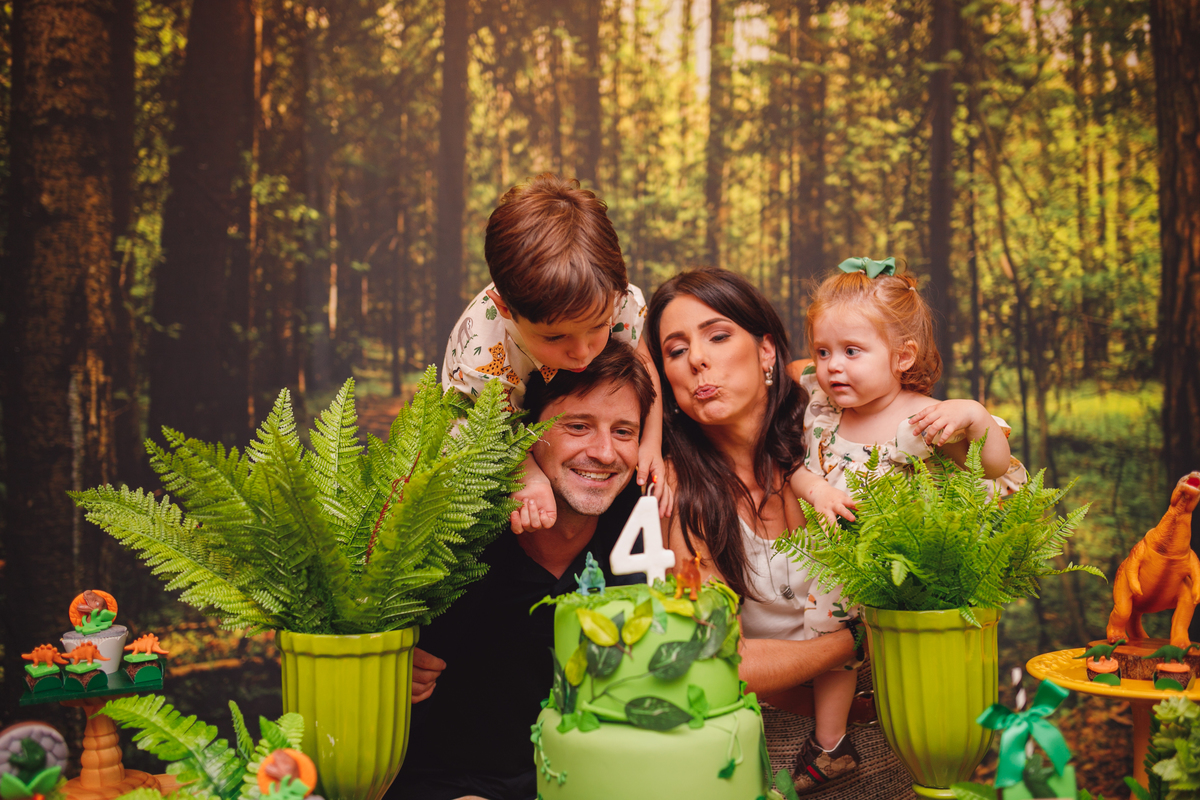 fotografa familia curitiba - aniversario 4 anos buffet 4kids