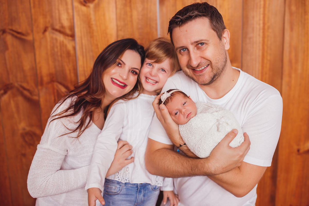 fotografa familia curitiba - newborn estudio menina 