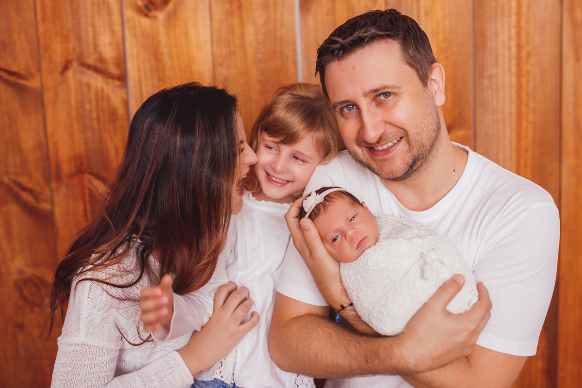 fotografa familia curitiba - newborn estudio menina 