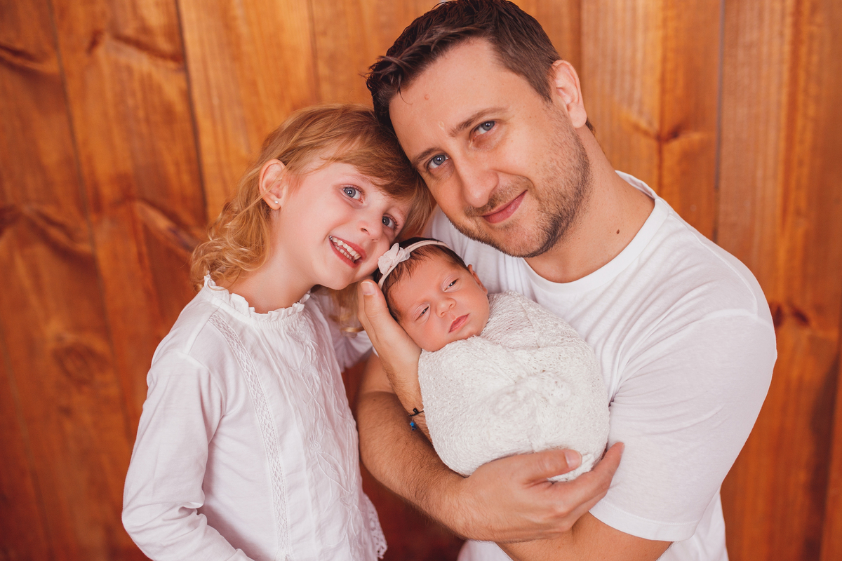 fotografa familia curitiba - newborn estudio menina 