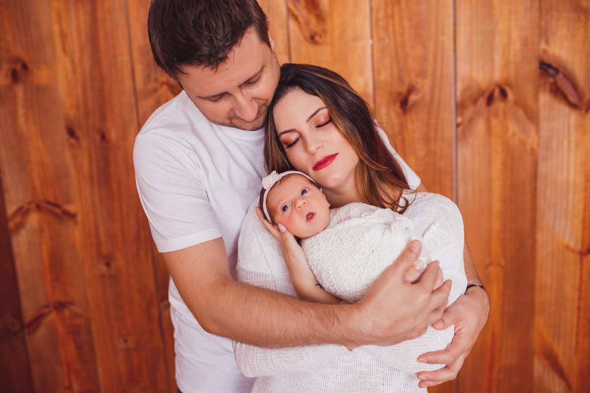 fotografa familia curitiba - newborn estudio menina 