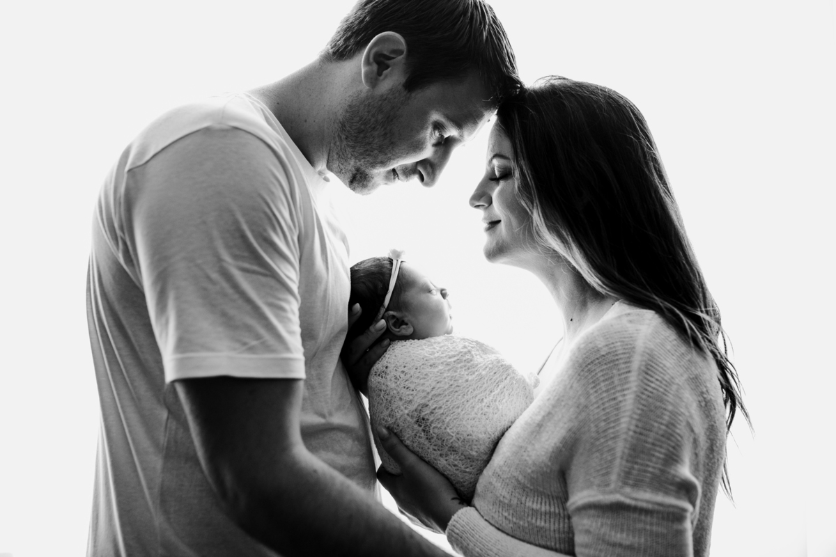 fotografa familia curitiba - newborn estudio menina 