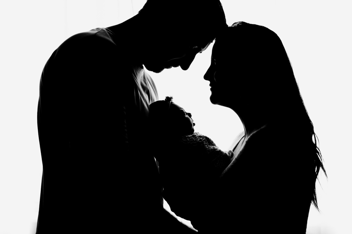 fotografa familia curitiba - newborn estudio menina 