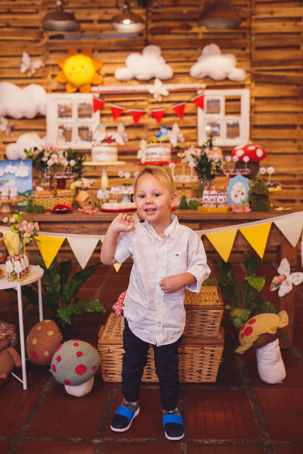 fotografa familia curitiba - aniversário menino e menina flor de quintal 