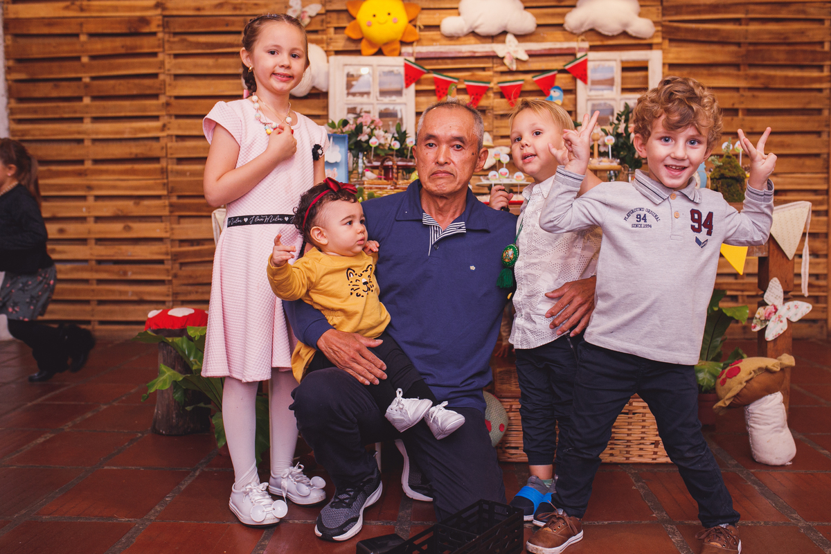 fotografa familia curitiba - aniversário menino e menina flor de quintal 