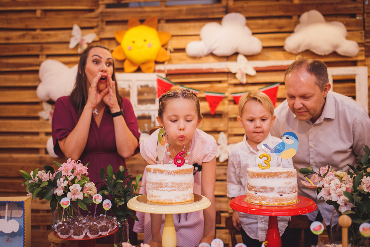 fotografa familia curitiba - aniversário menino e menina flor de quintal 