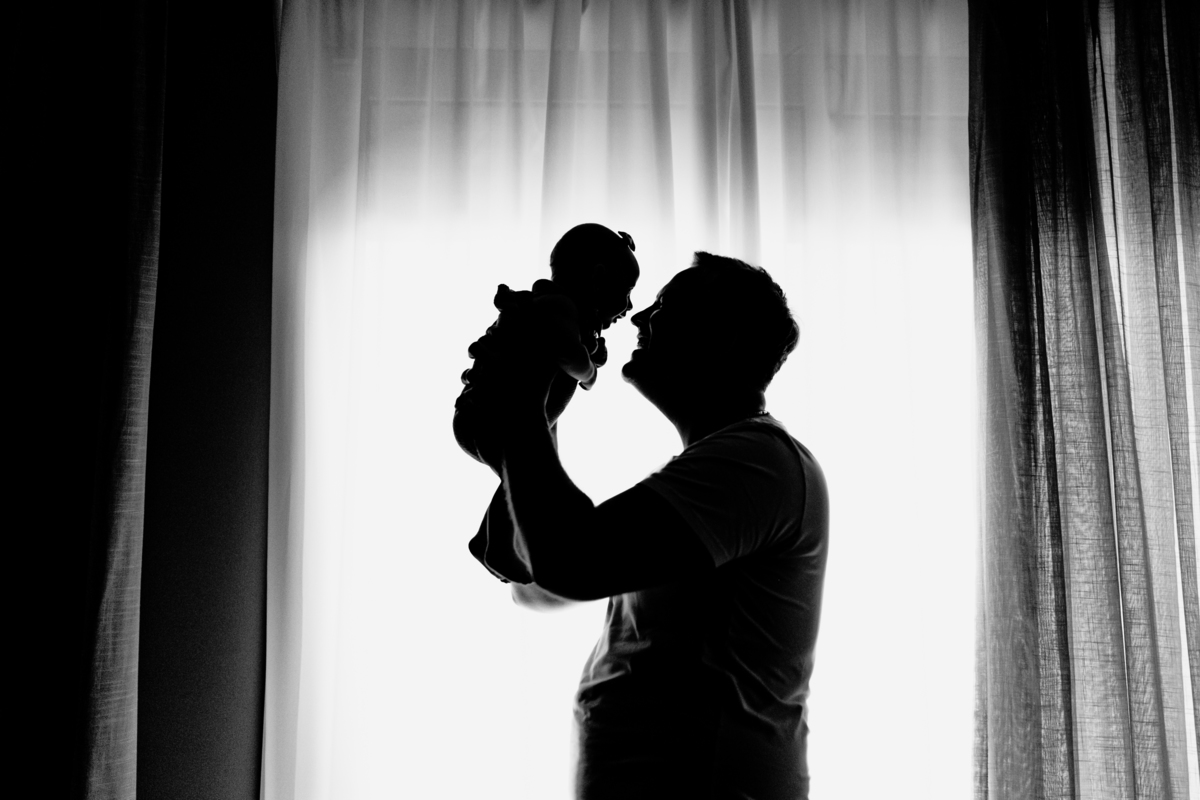 fotografa familia curitiba - ensaio em casa 3 meses