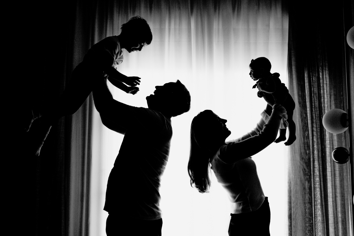 fotografa familia curitiba - ensaio em casa 3 meses