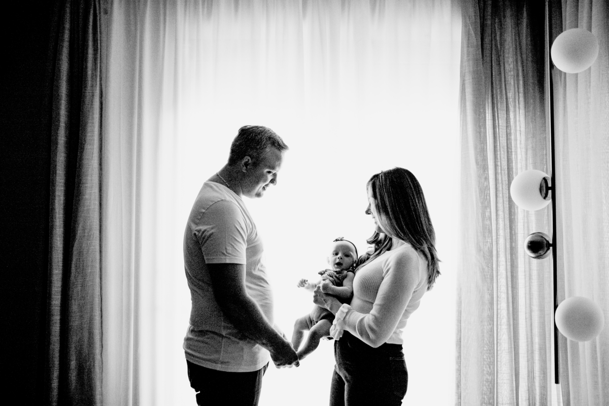 fotografa familia curitiba - ensaio em casa 3 meses