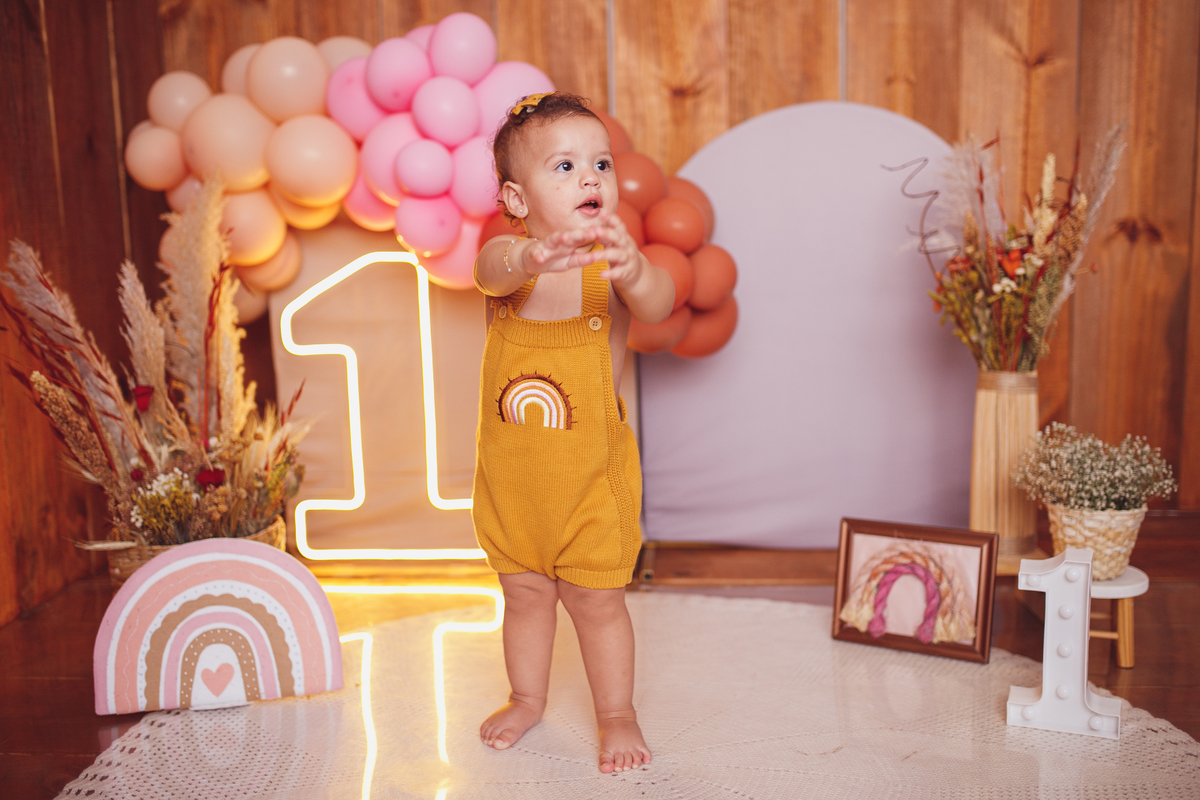 fotografa familia curitiba - smash the cake Yasmin estudio