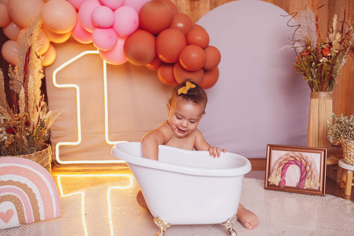 fotografa familia curitiba - smash the cake Yasmin estudio