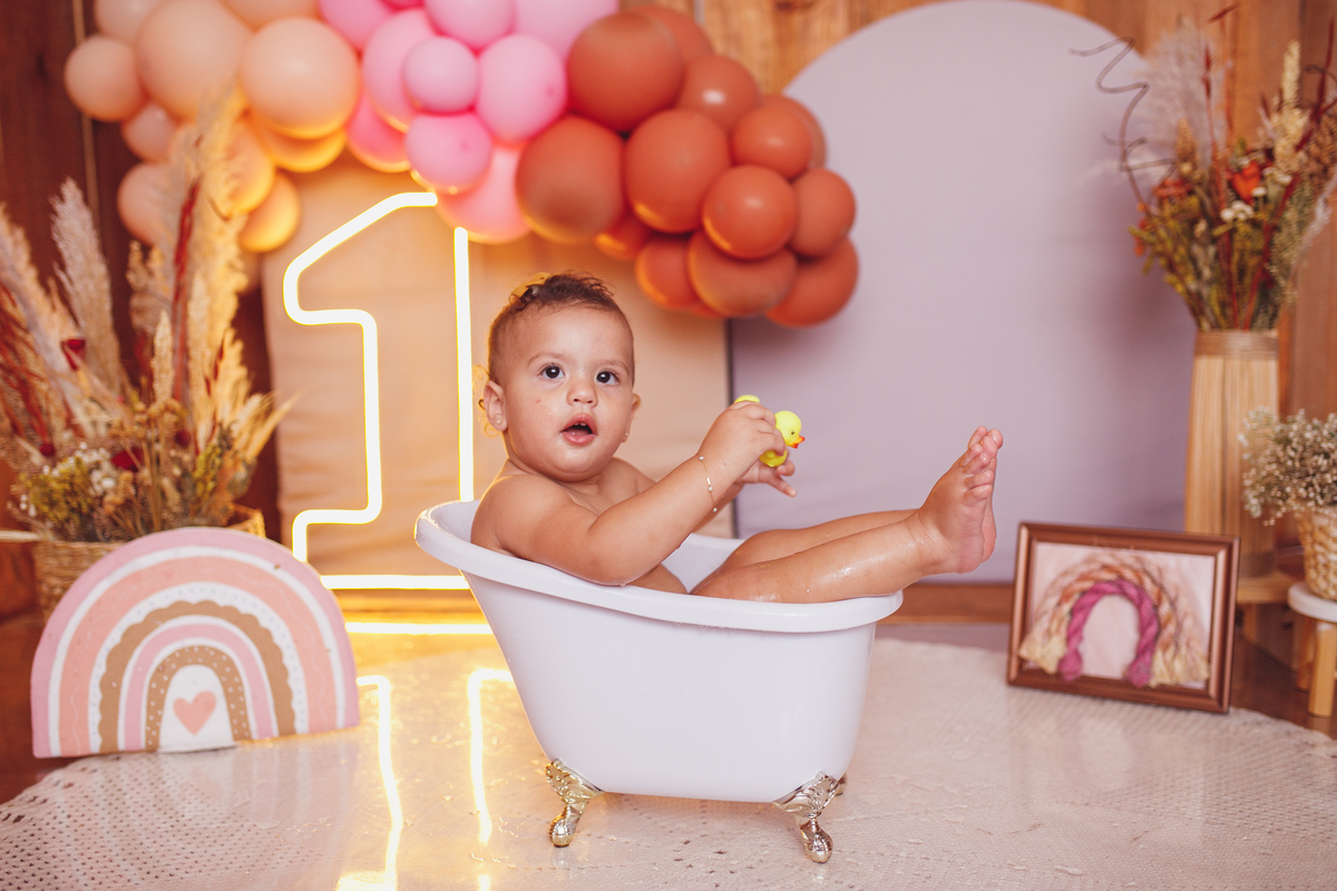 fotografa familia curitiba - smash the cake Yasmin estudio