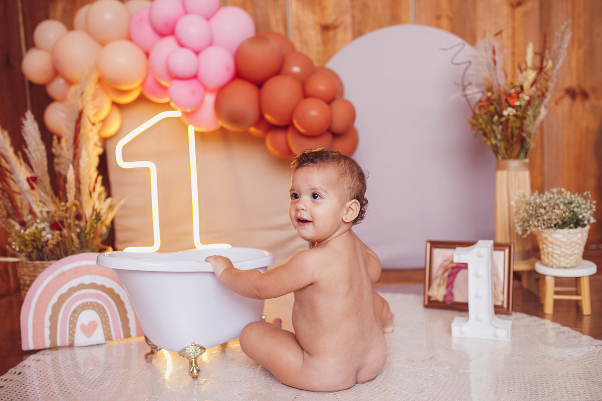 fotografa familia curitiba - smash the cake Yasmin estudio