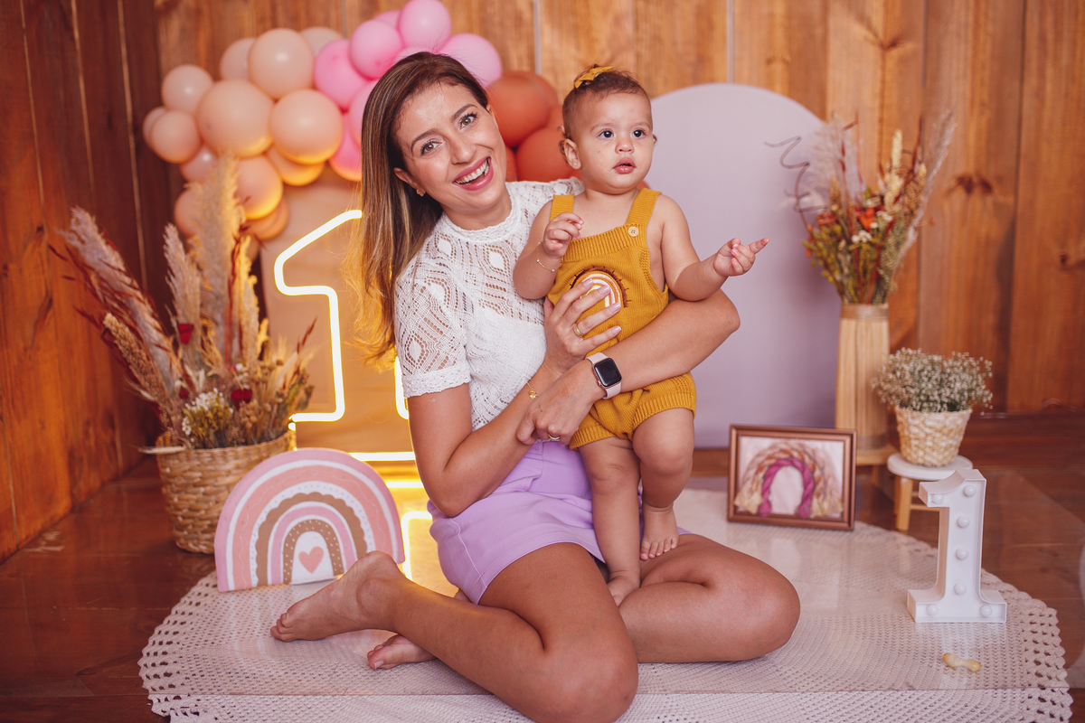 fotografa familia curitiba - smash the cake Yasmin estudio