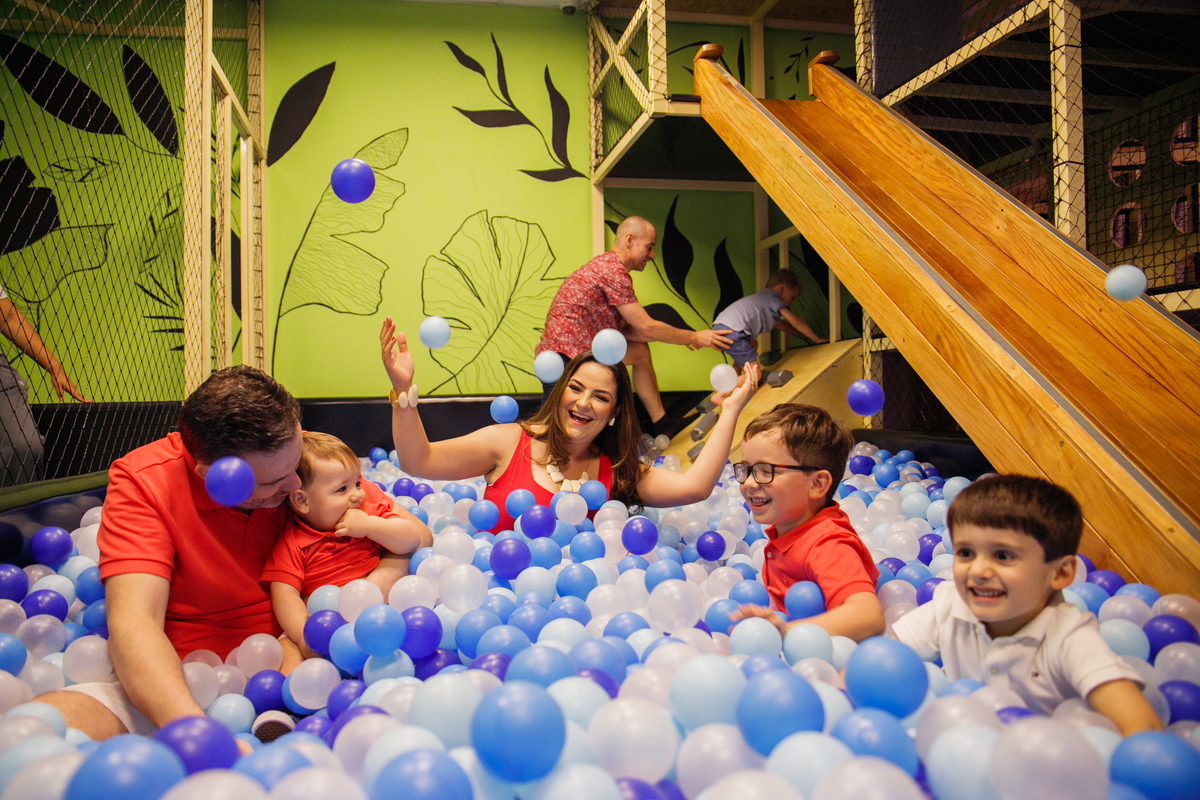 fotografa familia curitiba - aniversario buffet infantil