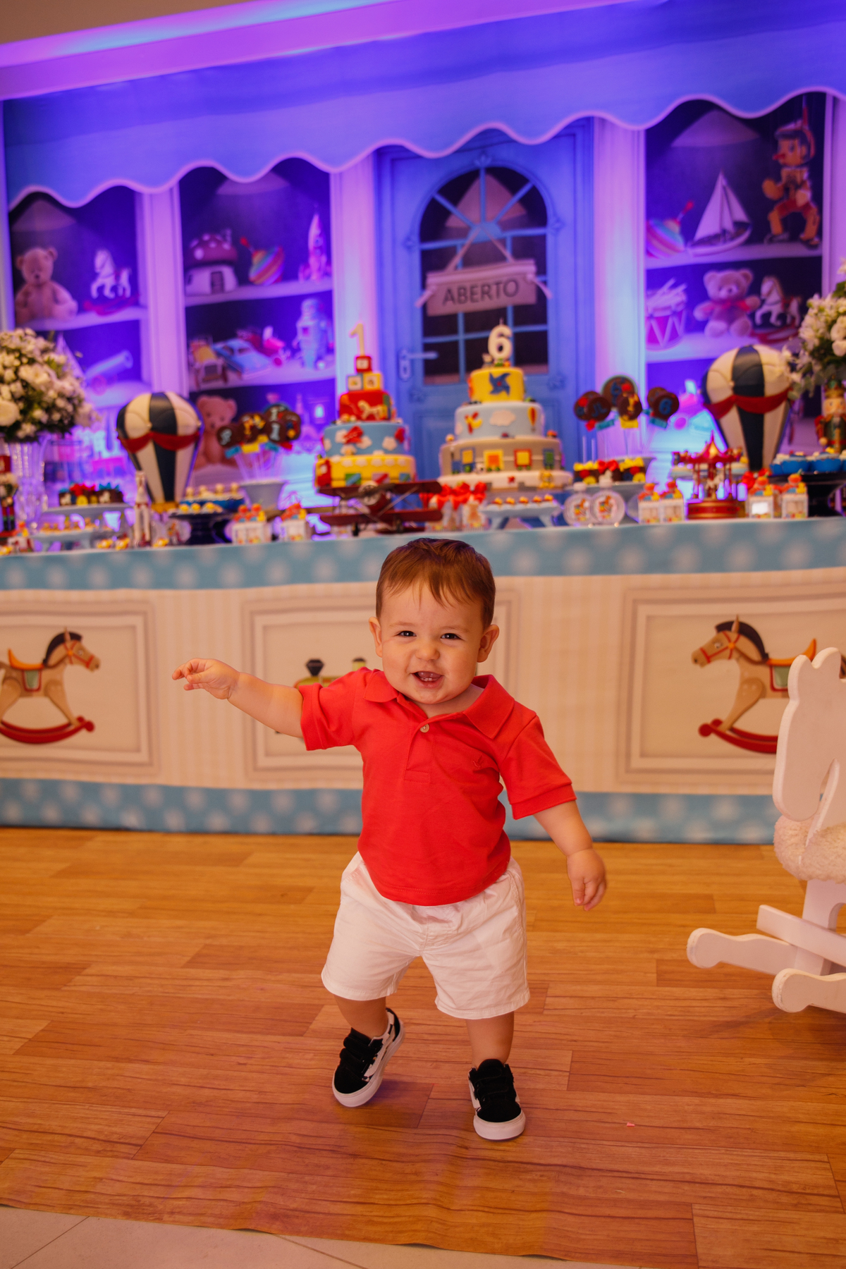 fotografa familia curitiba - aniversario buffet infantil