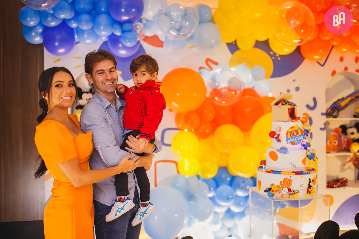 fotografa familia curitiba - aniversario benjamín