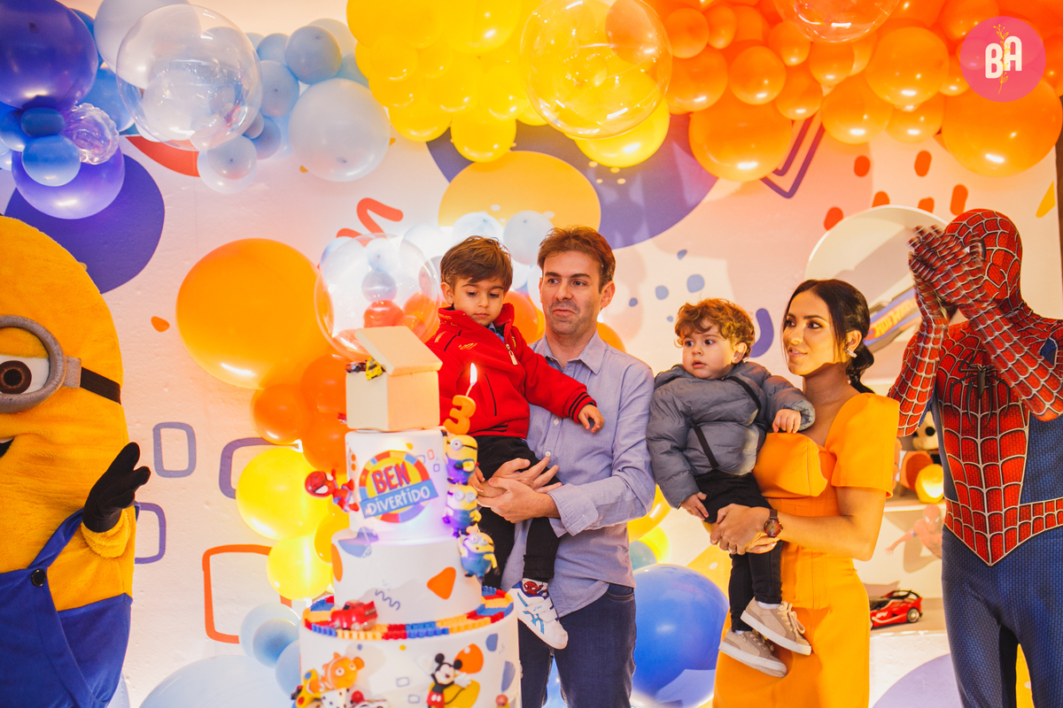 fotografa familia curitiba - aniversario benjamín