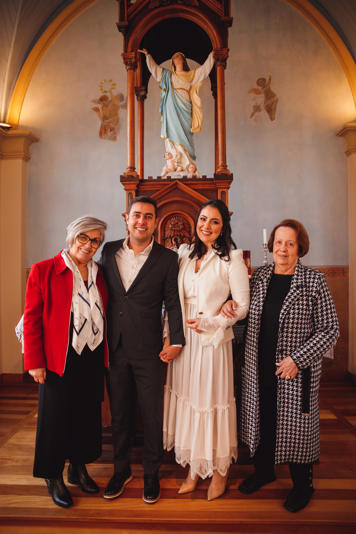 fotografa familia curitiba - batizado Luca igreja 