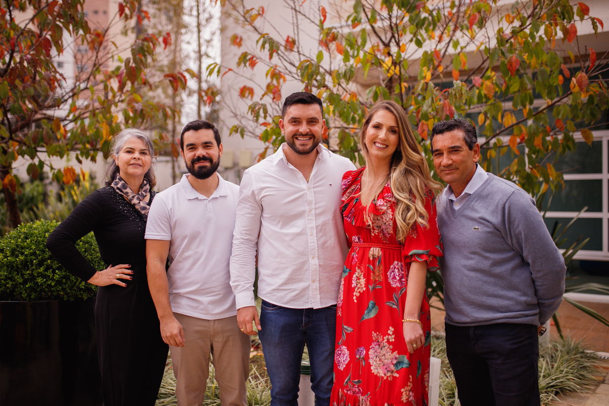 fotografa familia curitiba - cha de panela Fran - padrinhos