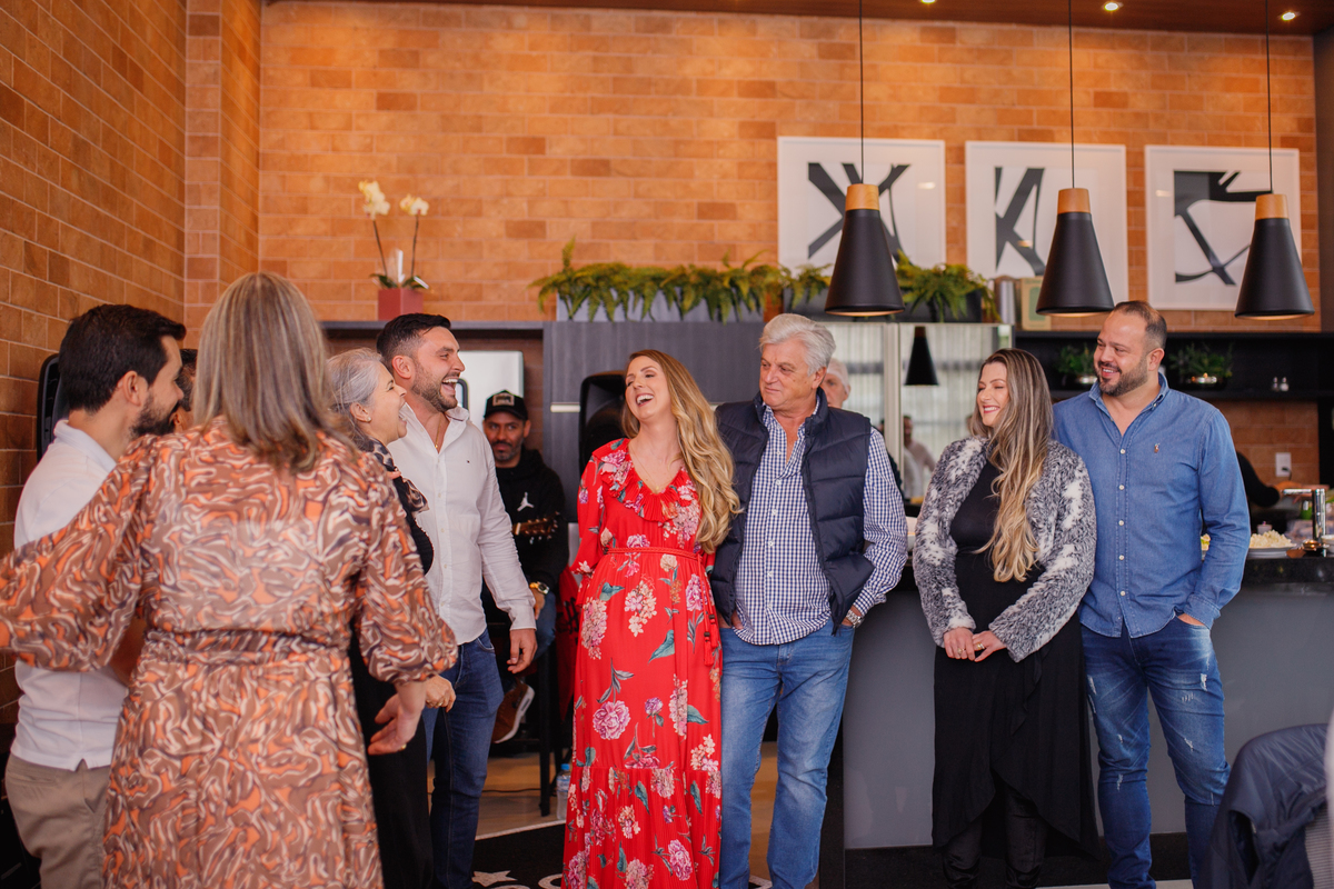 fotografa familia curitiba - cha de panela Fran - padrinhos