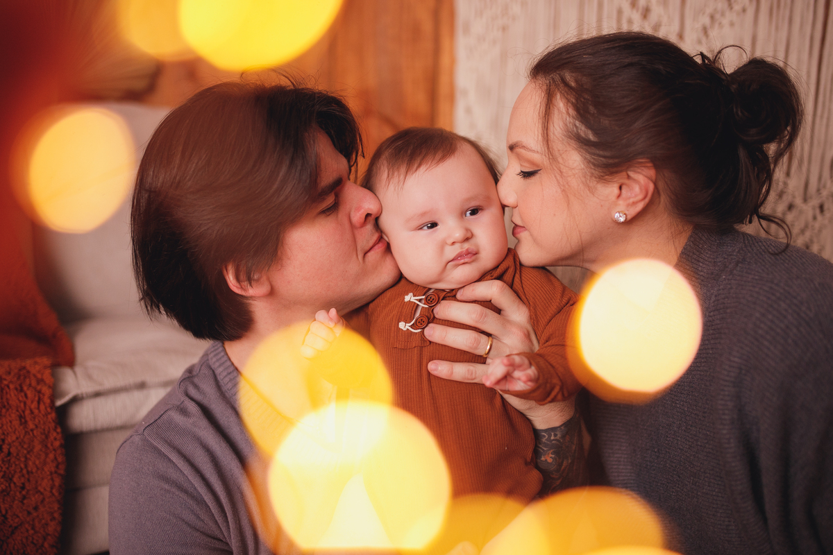 fotografa familia curitiba - ensaio inverno estudio