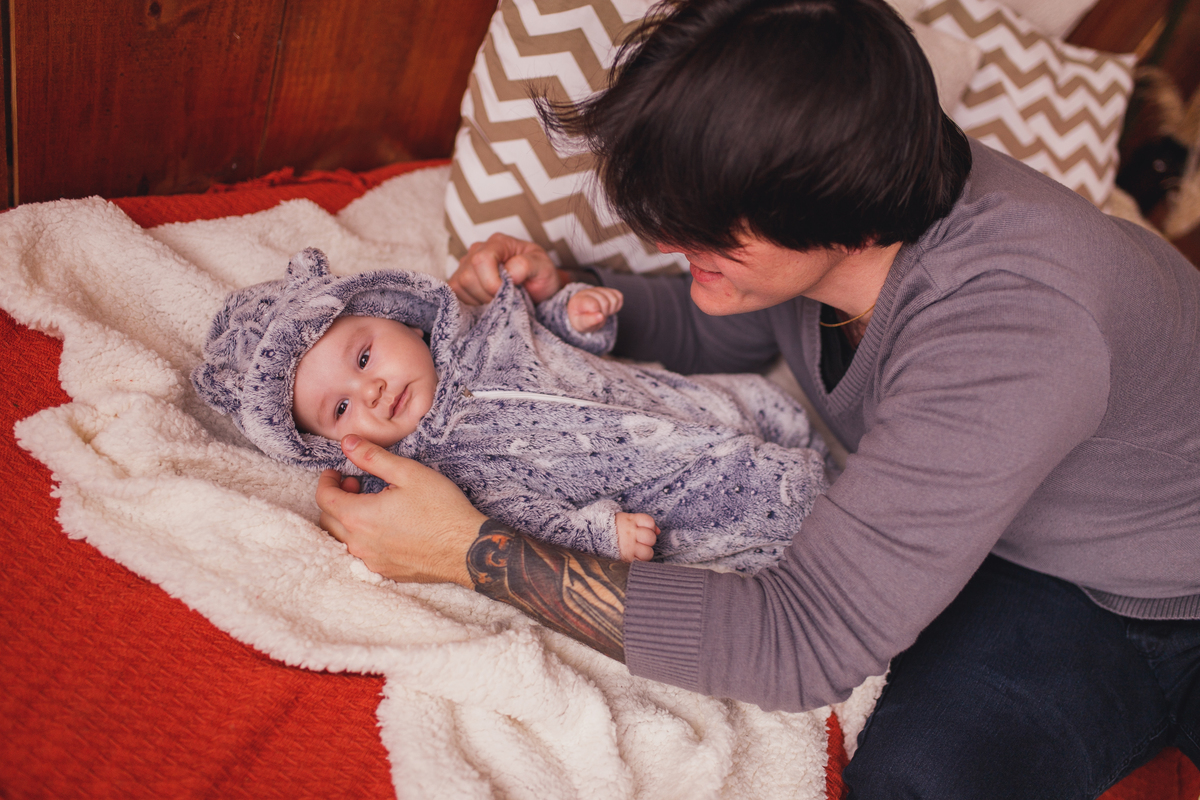fotografa familia curitiba - ensaio inverno estudio