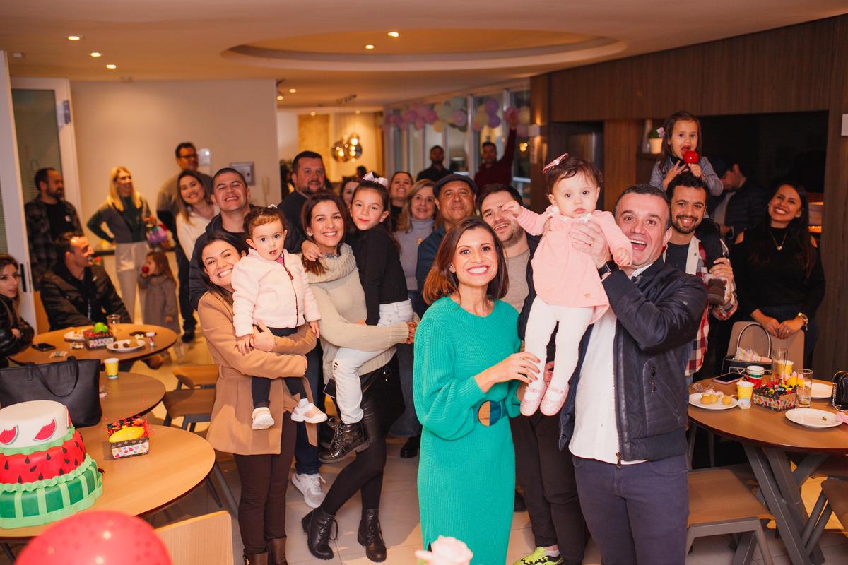 fotografa familia curitiba - aniversario 1 ano salão de festas