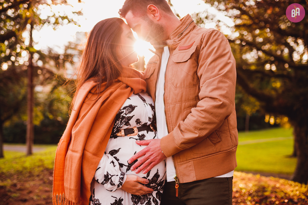 fotografa familia curitiba - ensaio gestante externo bosque papa outono 