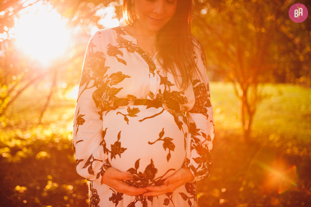 fotografa familia curitiba - ensaio gestante externo bosque papa outono 