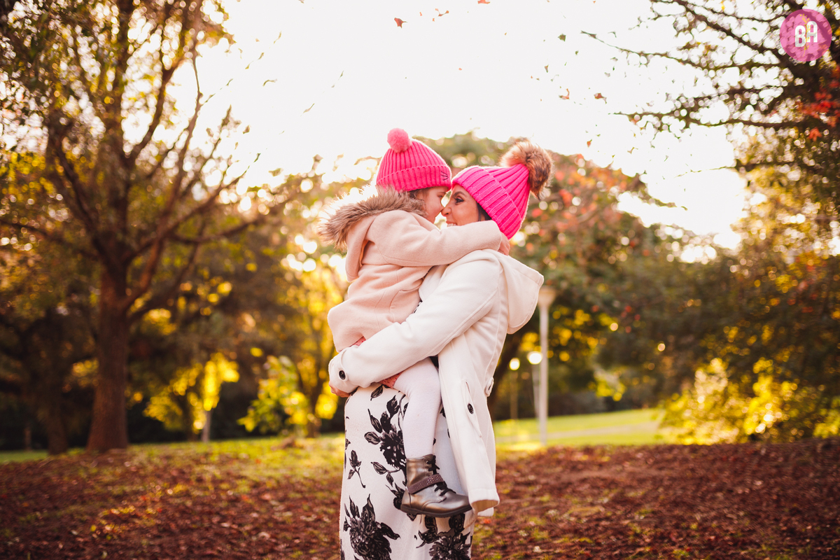 fotografa familia curitiba - ensaio gestante externo bosque papa outono 