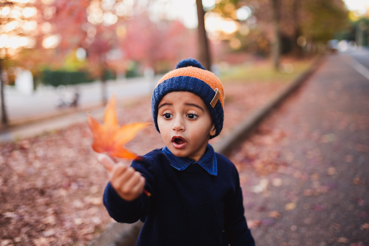 fotografa familia curitiba - outono onibus vermelhão 