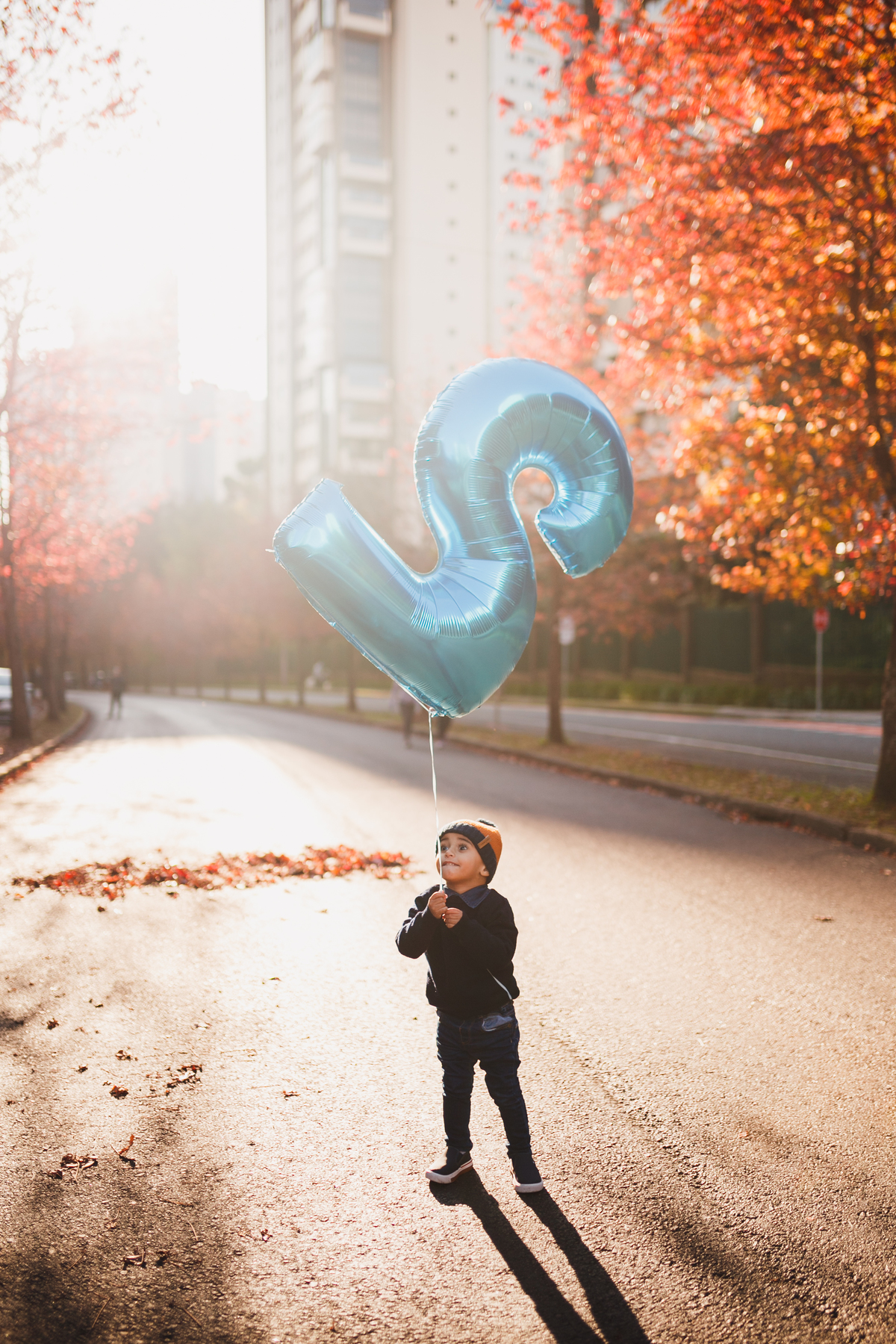 fotografa familia curitiba - outono onibus vermelhão 