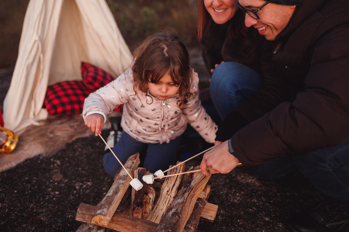 fotografa familia curitiba - ensaio nascer do sol acampamento 