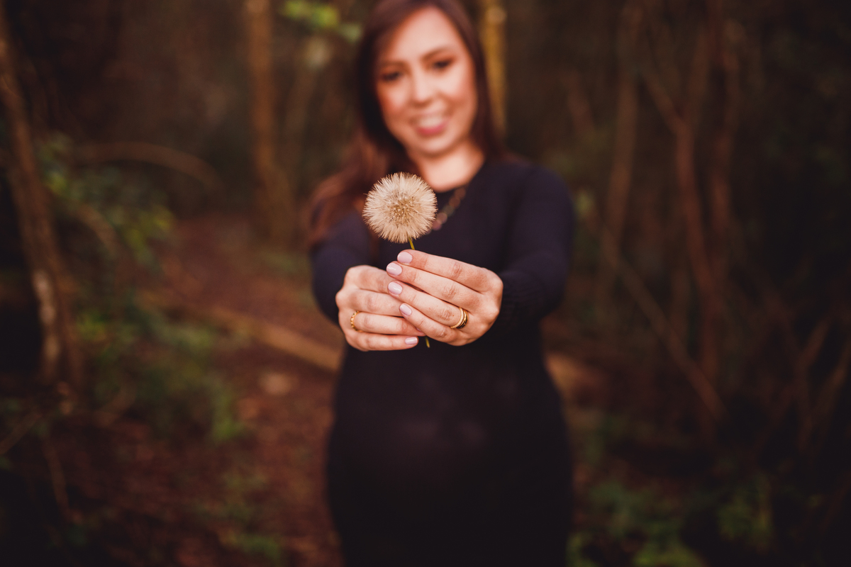 fotografa familia curitiba - gestante morro do cal montanha por do sol