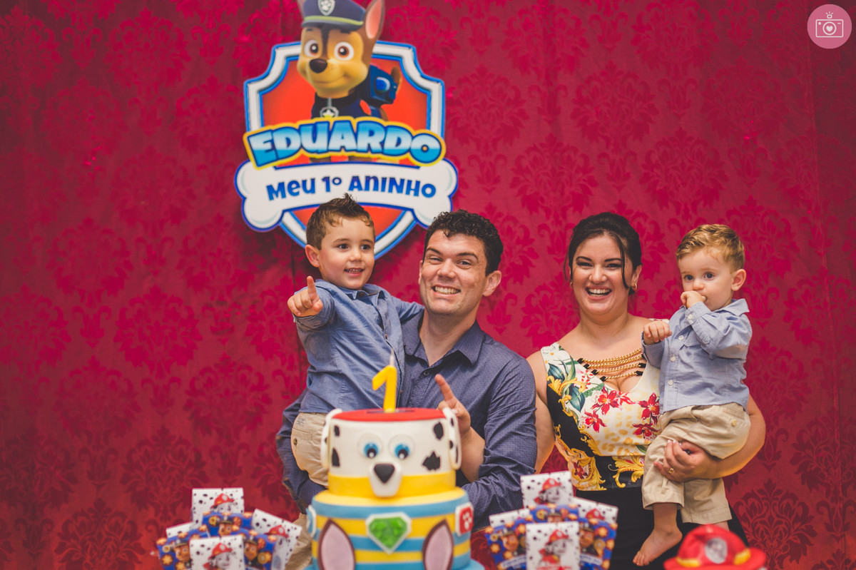 aniversario dudu - 1 ano