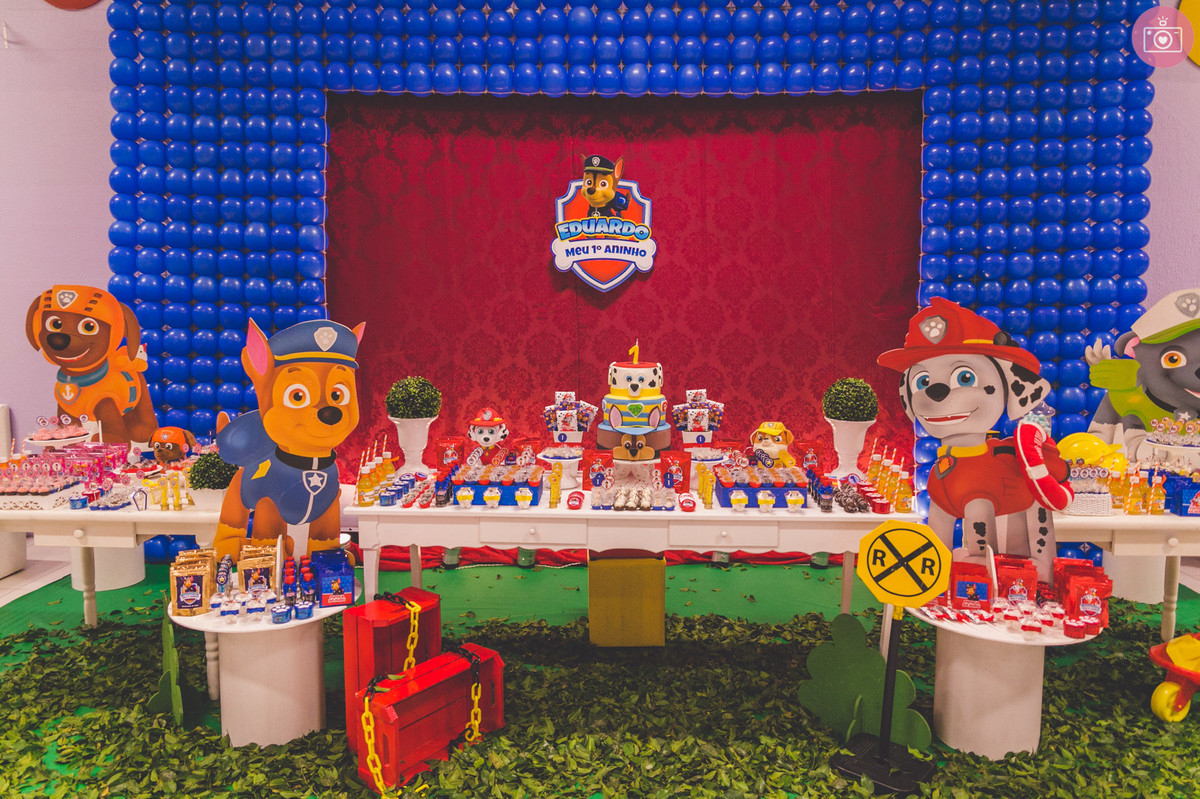 aniversario dudu - 1 ano