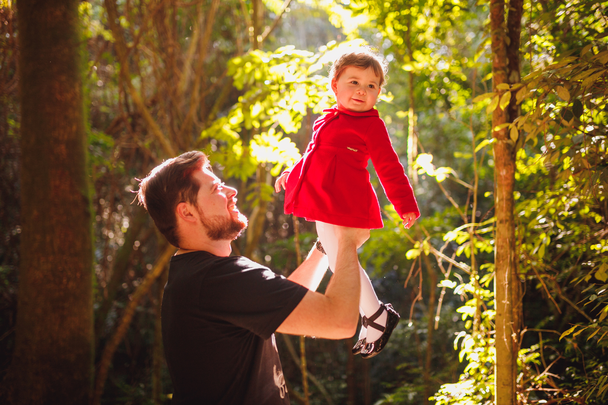Fotógrafa familia Curitiba - Ensaio externo menina parque