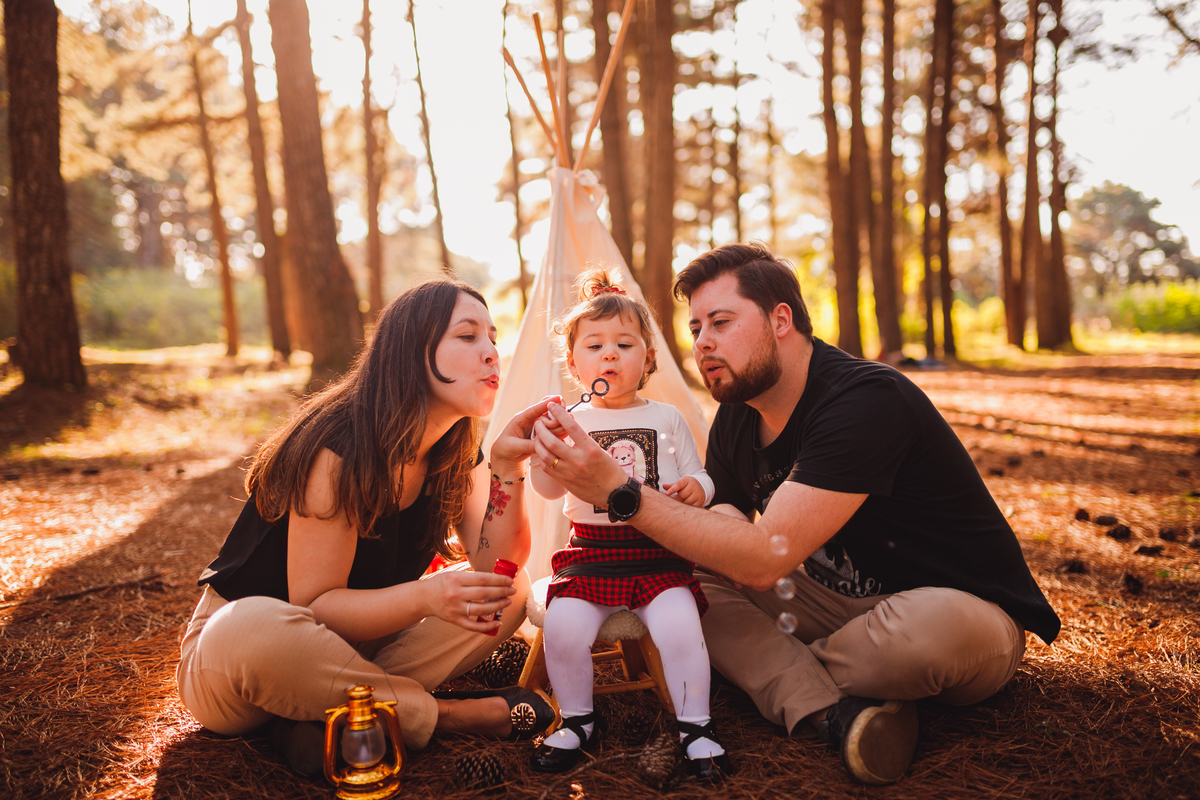 Fotógrafa familia Curitiba - Ensaio externo menina parque