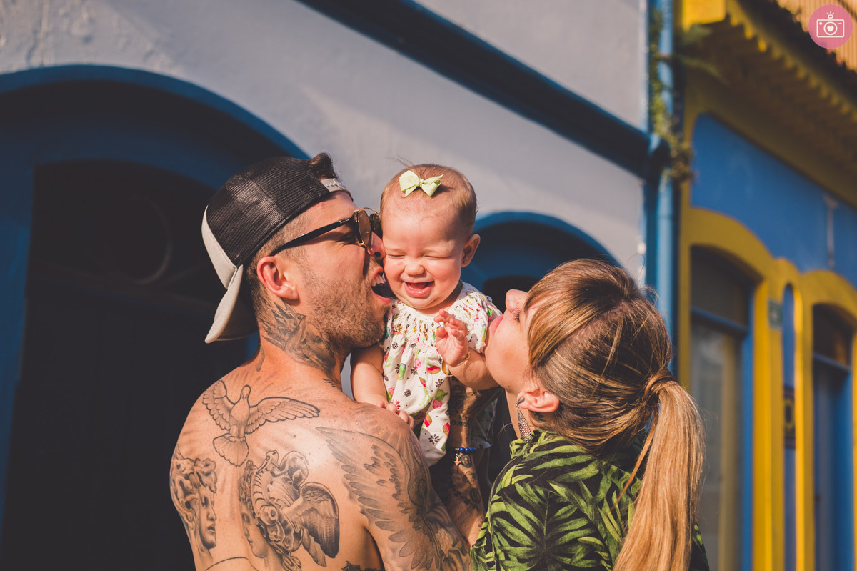 sophie 7 meses praia