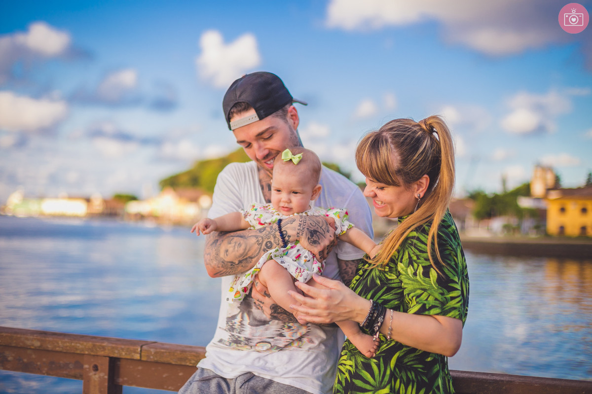 sophie 7 meses praia