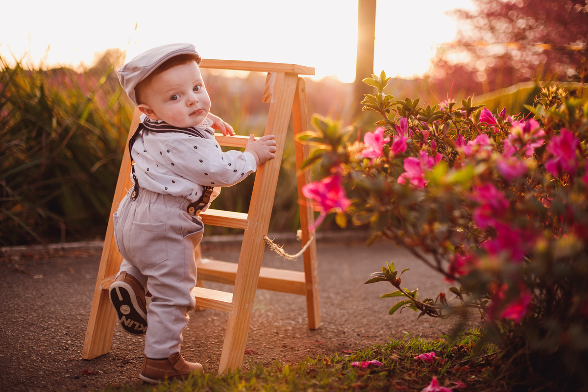 Fotógrafa familia Curitiba - Ensaio externo menino Cerejeira